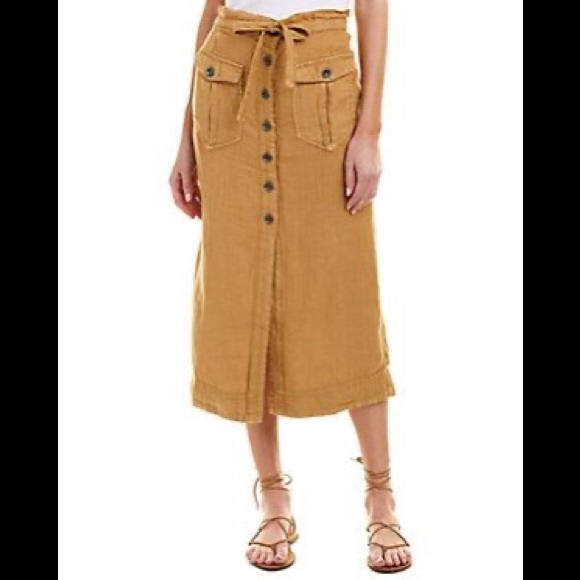 Free People “Straight to the Point” Midi Skirt - Picture 12 of 16